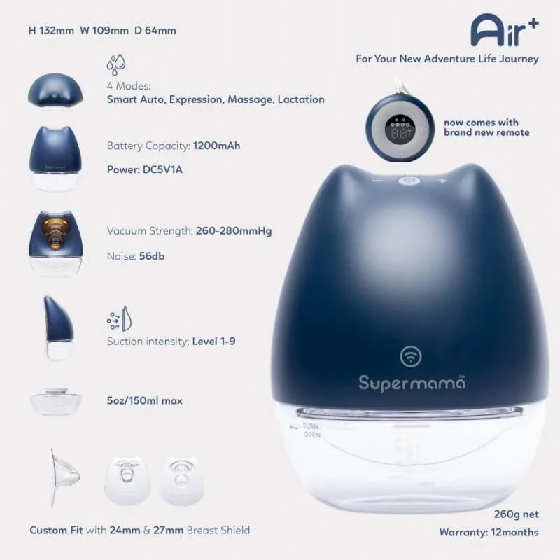 Supermama Air Plus Single + Remote - Gambar 4