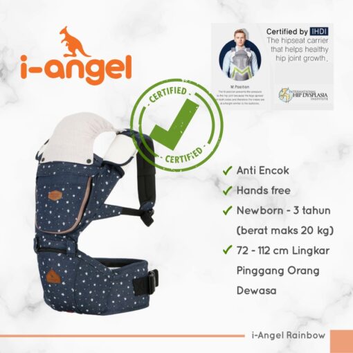I Angel Rainbow - Denim Glorit - Gambar 4