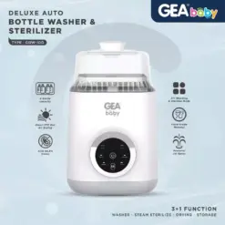 Gea Baby GBW-100 Deluxe Auto Bottle Washer & Sterilizer Dryer